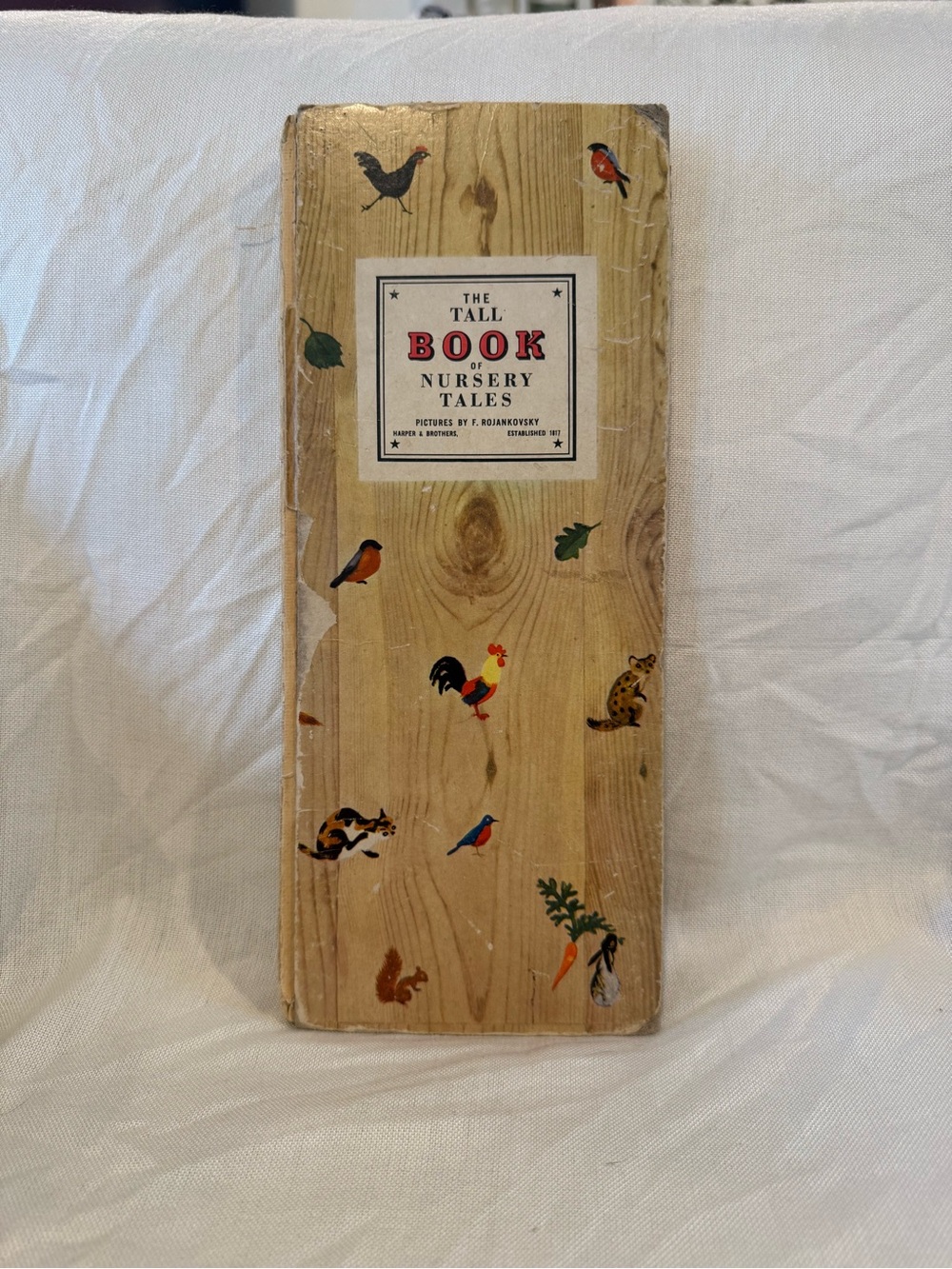 Vintage 1944 The Tall Book of Nursery Tales